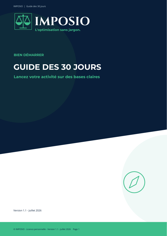 Couverture du Guide des 30 jours, Bien démarrer, version 1.1