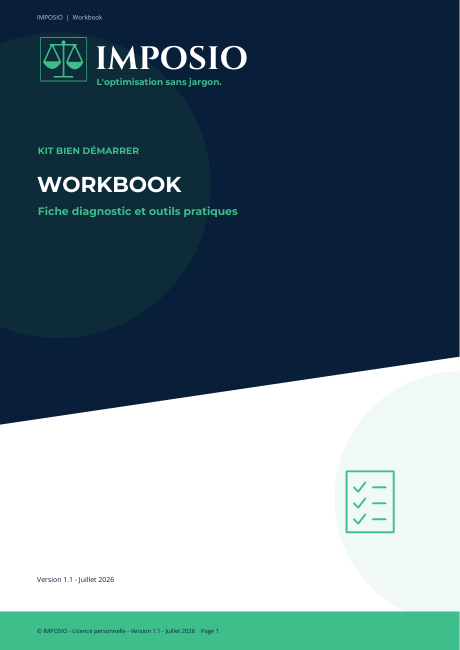 Couverture du Workbook : fiche diagnostic et outils pratiques